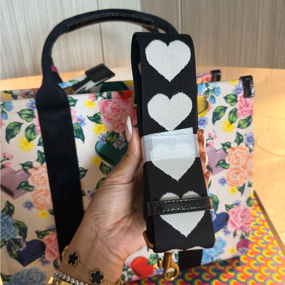 Kurt Geiger Multicolor Floral Tote - Picture 5 of 7